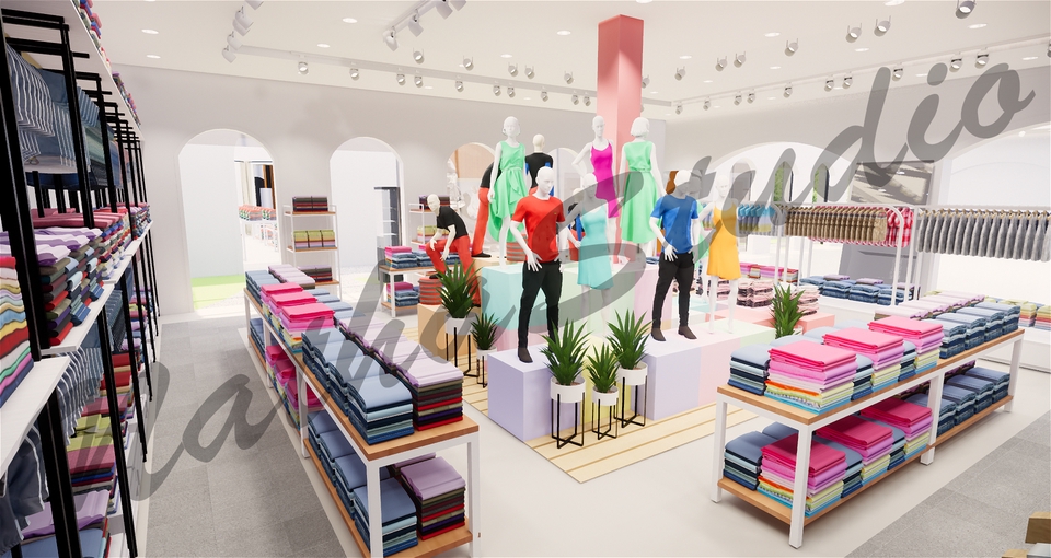 3D & Perspektif - DESAIN INTERIOR & EKSTERIOR | 3D MODEL | GAMBAR KERJA - 4