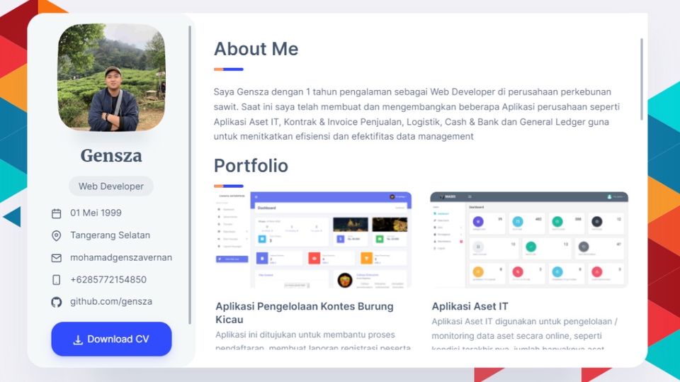 Web Development - Pembuatan Web (PHP CodeIgniter 4, MySql, API Web Service Golang) untuk Mahasiswa - 1