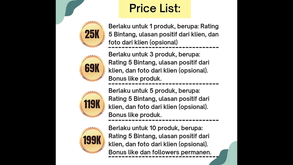 Penerjemahan - Jasa Rating dan Review/Ulasan Produk Marketplace Ternama. - 2
