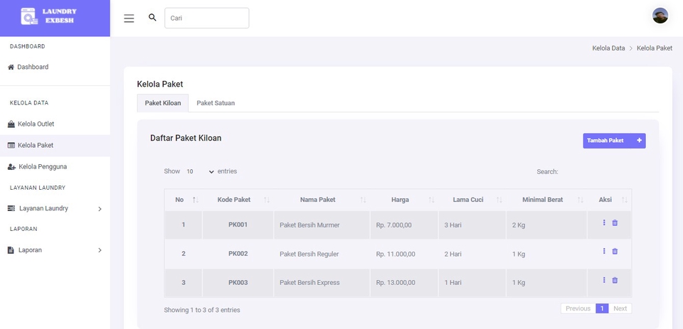 Web Development - Aplikasi Kasir Laundry Berbasis Web Framework Laravel - 4