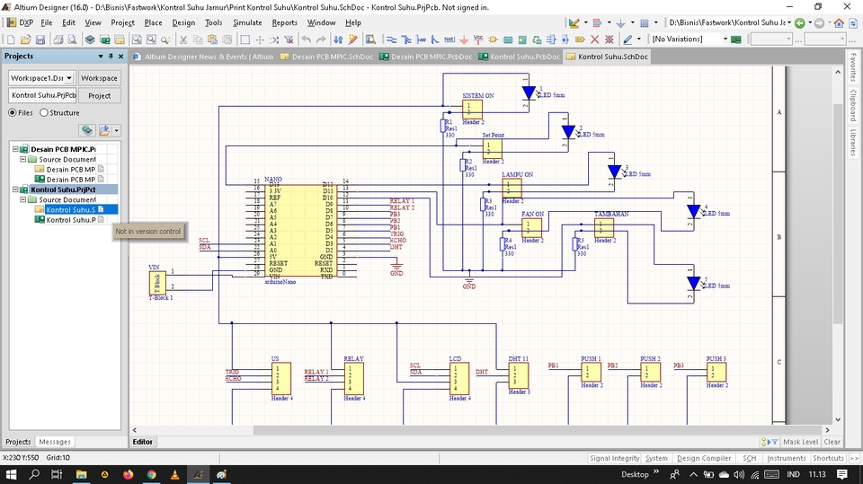 Elektronik & Robotika - Jasa Desain PCB, Skematik, Diagram Block dan Flowchhart - 7