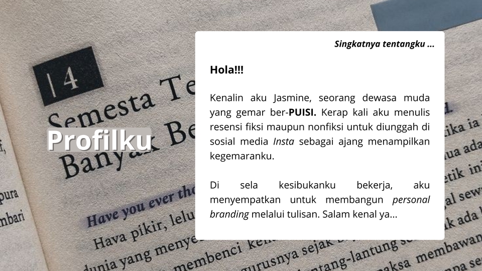 Penulisan Konten - Copywriting Konten Fiksi (Puisi-Prosa-Cerpen-dsb) - 4