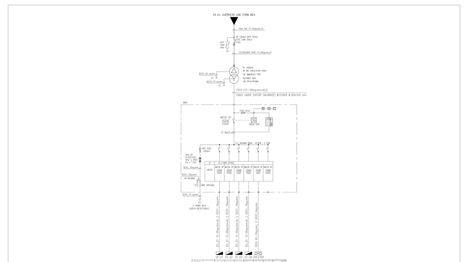เขียนแบบวิศวกรรมและออกแบบโครงสร้าง - ออกแบบระบบไฟฟ้า และโซล่าเซลล์ - 2