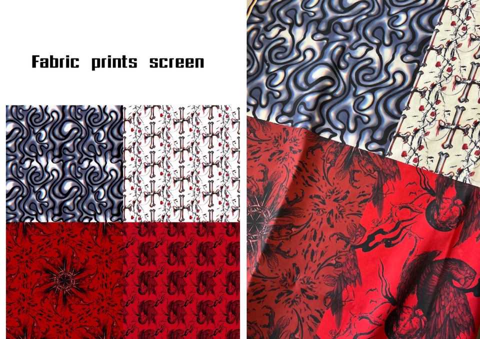 รับวาดภาพประกอบลายผ้า ผ้าลายสวย วาดภาพดิจิตอล ลายผ้าออกแบบ ภาพประกอบแฟชั่น