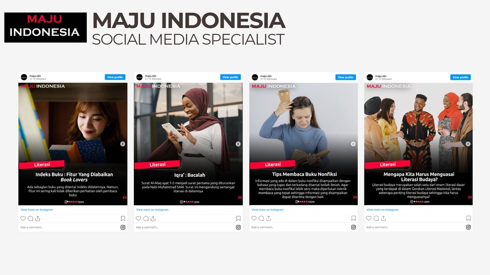 Jasa Digital Marketing: Layanan Maju Indonesia untuk meningkatkan brand awareness, penjualan, dan interaksi di Instagram dan Facebook dengan menggunakan iklan target.