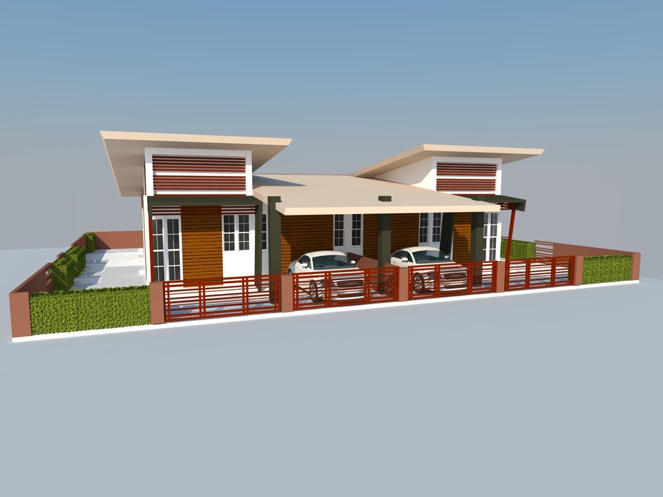 3D Perspective - 3D SketchUP Perspective - 2