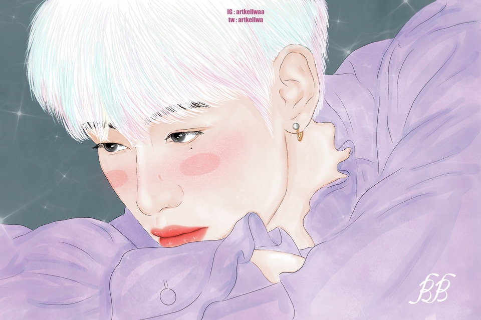 วาดแฟนอาร์ต - artkellwa fanart - 2