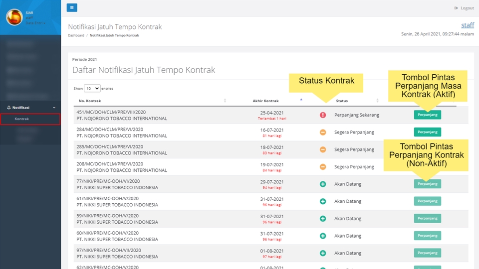 Web Development - Sistem Informasi Aset Reklame (SIAR). Bisa Custom - 7