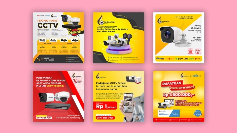 Banner Online - Desain Banner Online/Banner Youtube, Instagram Post Feeds Profesional - 1 Hari Jadi - 3