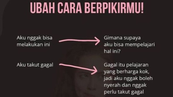 Motivasi untuk berubah cara berpikir, membangun mental positif dan meningkatkan diri, jasa pengembangan diri, self improvement, konsultasi psikologi, konsultasi karir, layanan online.