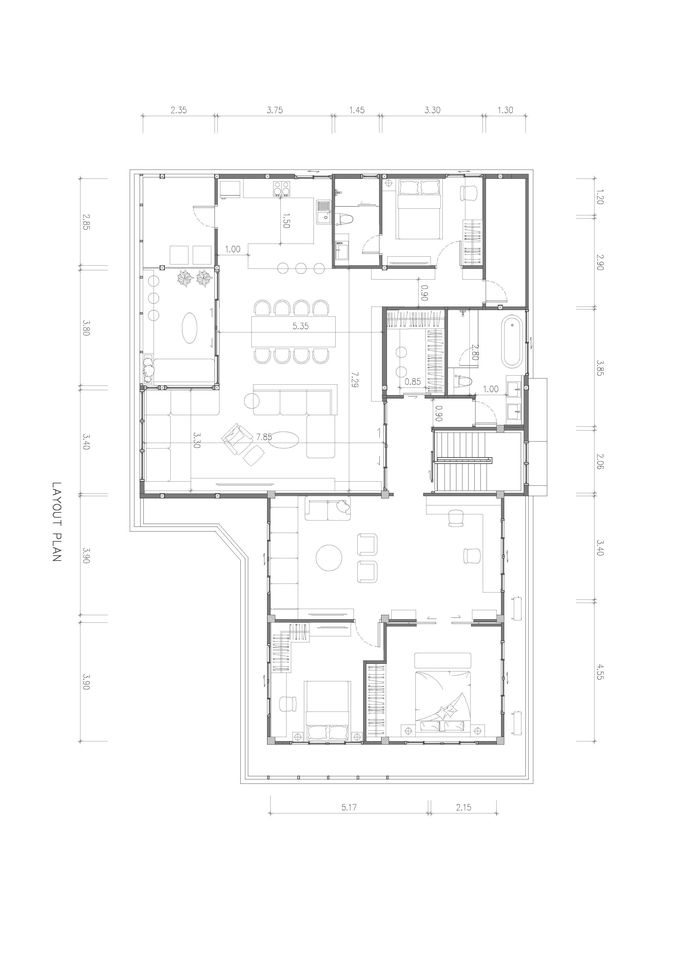ออกแบบตกแต่งภายในและภายนอก - รับออกแบบเเละเขียนเเบบงานภายในเเละภายนอก บ้านพักอาศัยเเละอาคารทุกประเภท (Exterior Design) - 4