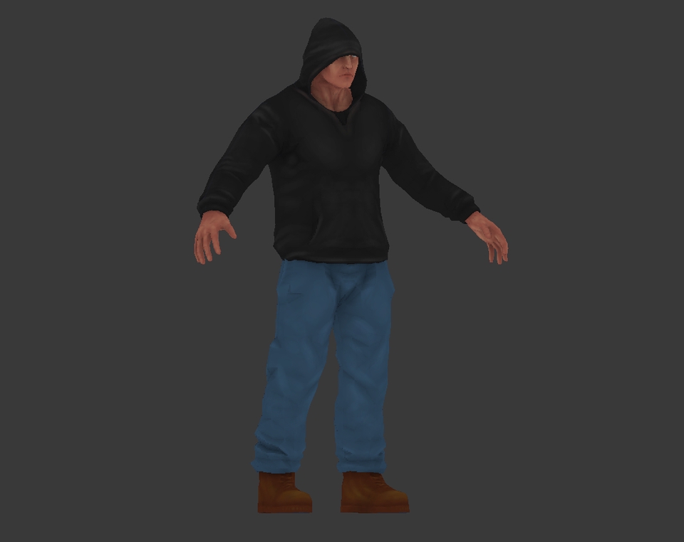 3D & Perspektif - 3D Game Ready Character - 5