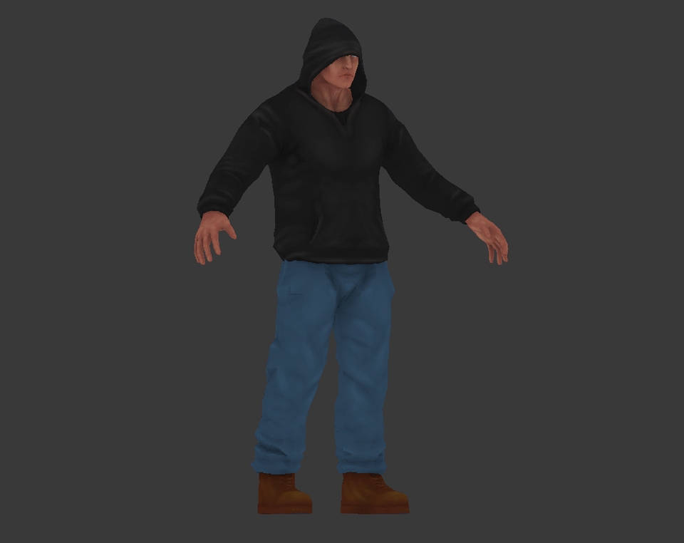 3D & Perspektif - 3D Game Ready Character - 4