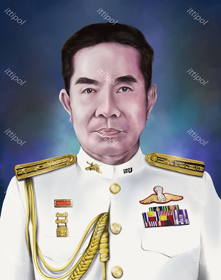 วาดภาพเหมือน Portrait - My Pic No1 - 7