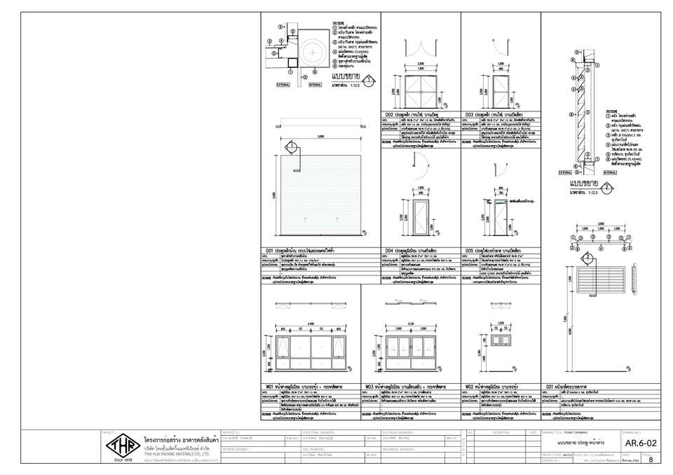 เขียนแบบวิศวกรรมและออกแบบโครงสร้าง - งานเคลียร์แบบ-เขียนแบบ บ้าน/ตึกแถว/โรงแรม/อาคารชุด/สำนักงาน/ห้างฯ/ร้านฯ/ตลาด/โรงงานและคลังสินค้า - 28