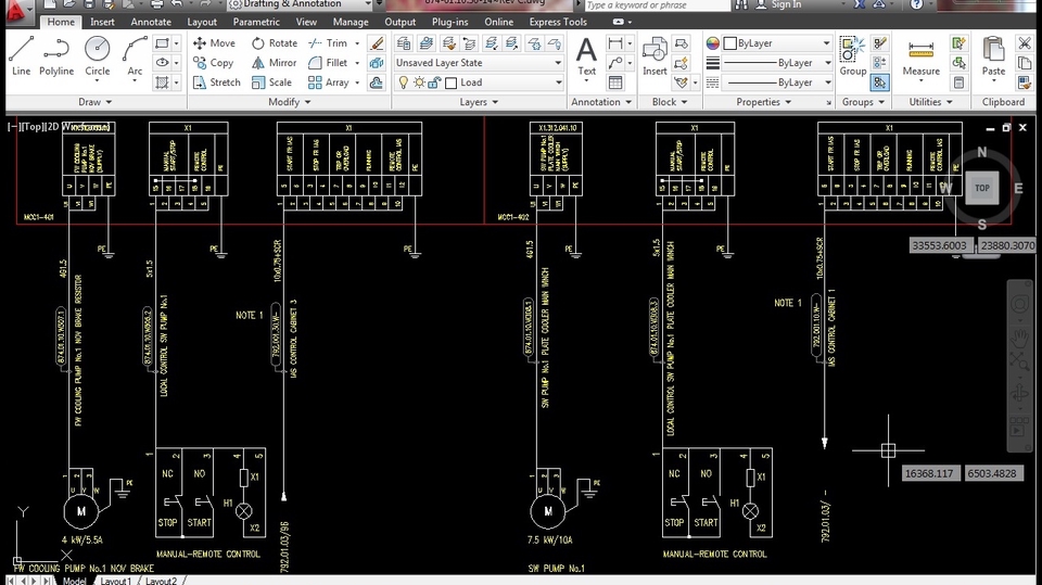 CAD Drawing - Jasa Electrical Drafter Pro, selesai 3 hari. - 1