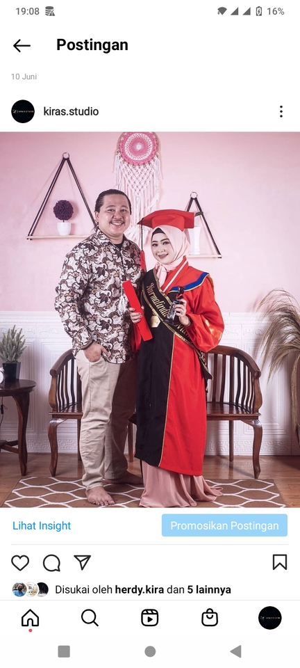 Fotografi - Foto Studio Wisuda Hanya 168rb Daerah Bogor Dekat Tangerang - 9