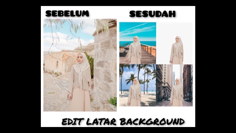 Edit Gambar & Photoshop - Hapus Background dan Edit Latar Background dengan Professional, High Resolusi dalam SEHARI! - 6
