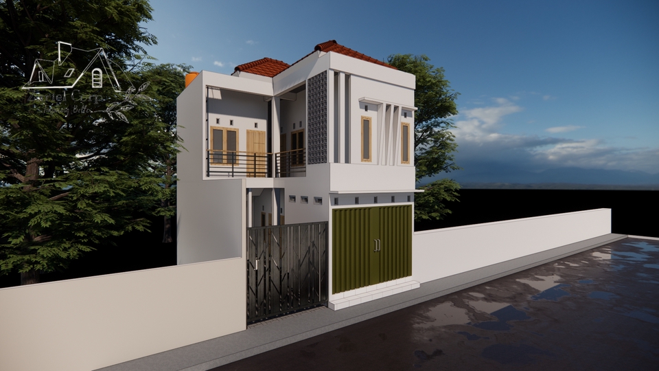 3D & Perspektif - design interior dan exteior - 3