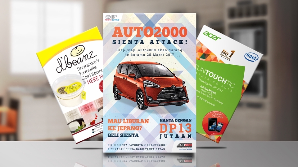 Digital Printing - Desain Flyer, Brosur, Katalog, Company profile, Stationery - 1
