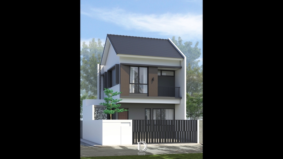 3D & Perspektif - Desain Gambar 3D Rumah, Ruko, Kost, dll - 1