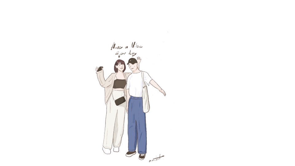 วาดภาพการ์ตูน - Minimal art style - 1