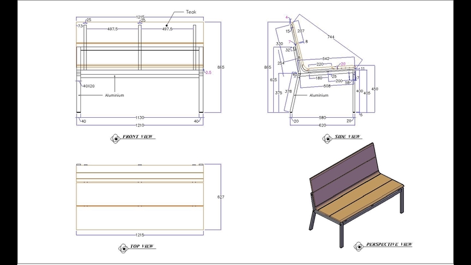 Desain Furniture - Shop Drawing Furniture Produk - 4