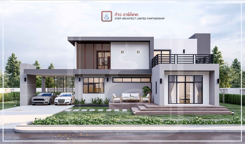 ออกแบบตกแต่งภายในและภายนอก - รับออกแบบ I ทำภาพ perspective Render - 22