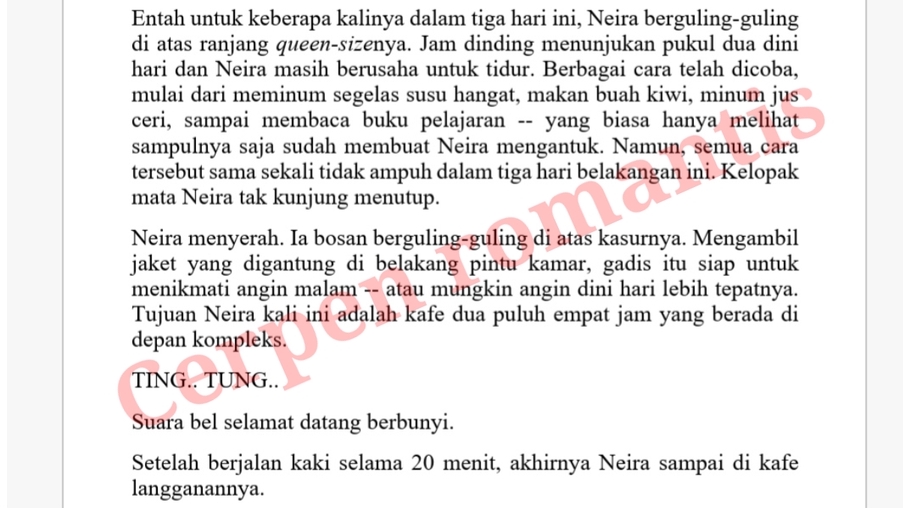 Penulisan Konten - Jasa Membuat Cerpen MURAH (Berbagai Tema) + Naskah Drama/Short-Film & Text/Chat Story - 8
