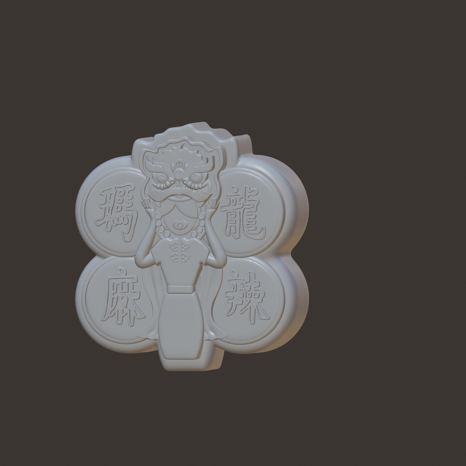 รับปั้นโมเดล 3D โมเดลตัวละครการ์ตูน 3 มิติ