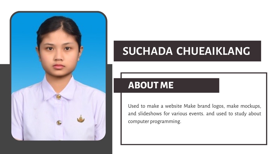 Portfolio & Resume - รับทำ Portfolio และ Resume และอย่างอื่นสอบถามได้ - 1