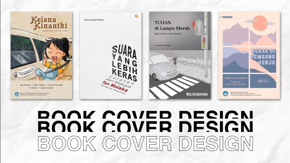 Digital Printing - Desain Sampul/Cover Buku/Ebook - Terpercaya, Cepat, dan Berkualitas - 1