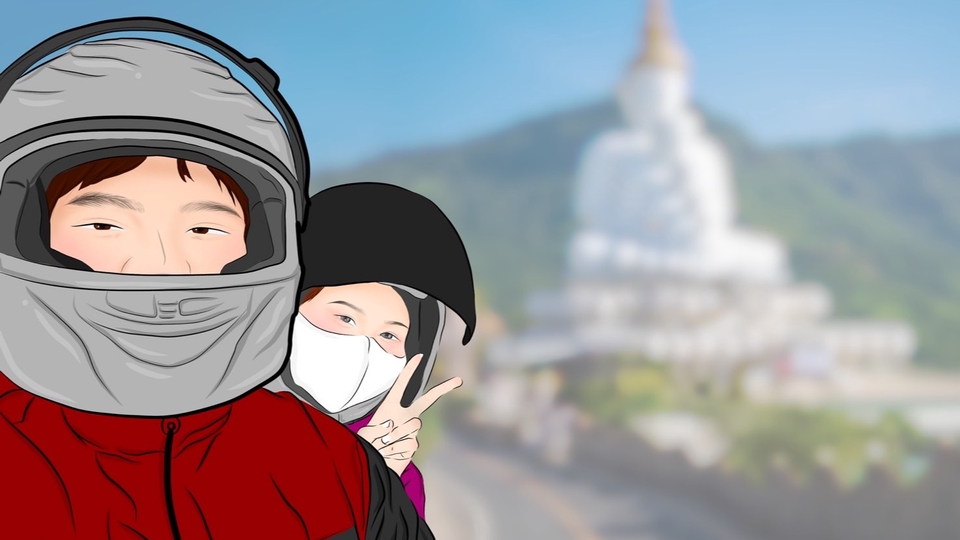 วาดภาพการ์ตูน - รับวาดรูปคนเป็นการ์ตูนตามสั่ง  - 1