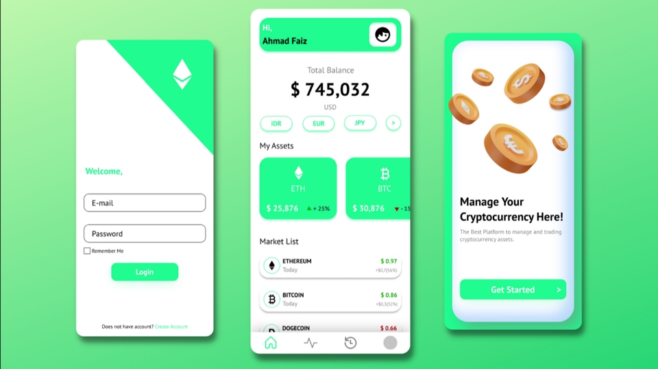 UI & UX Design - Design Mobile App UI using Figma - 1