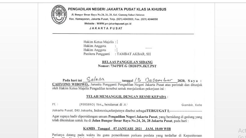 Hukum - Paket Penyelesaian Perkara (Perdata) Murah dan Tuntas - 1