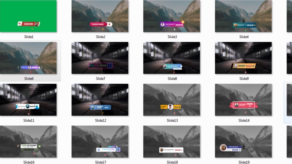 Motion Graphics - Subscriber Animation - 1