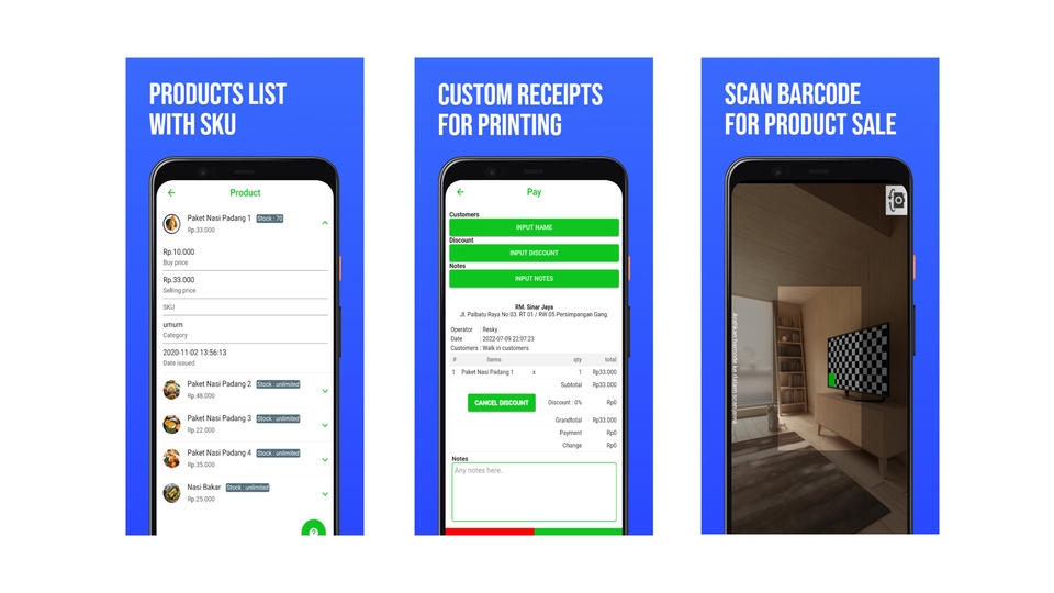 Aplikasi Ponsel - Aplikasi Kasir Android Dengan Cetak Struk & Barcode - 4