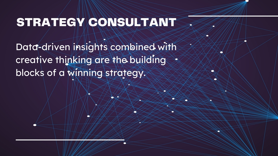 การตลาด - Marketing Strategy Consultant - 1