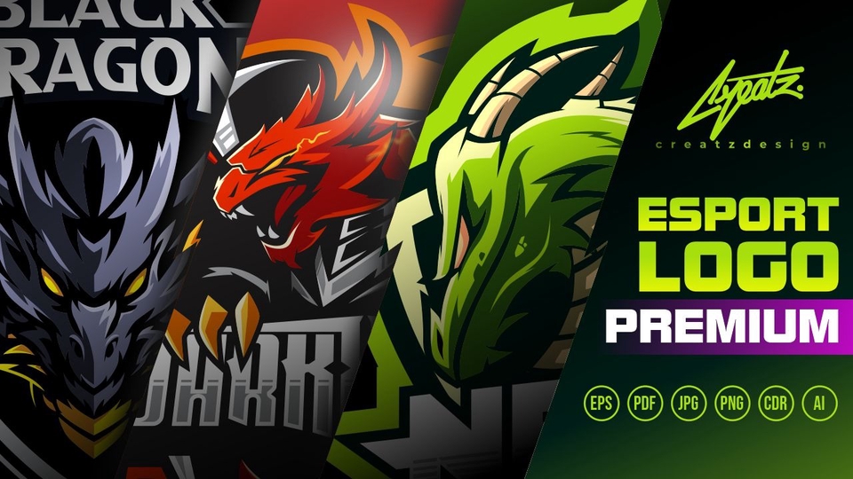Logo - DESAIN LOGO ESPORT PREMIUM - 1