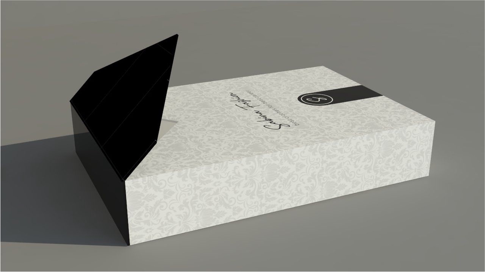 Label & Kemasan - Design Box Packaging premium untuk kemasan fashion gaya modern minimalis - 6
