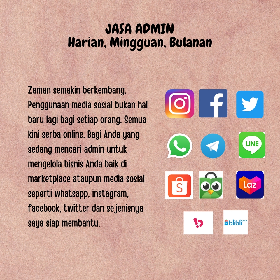 Admin Web & Page - Jasa Admin Harian/Mingguan/Bulanan - 2