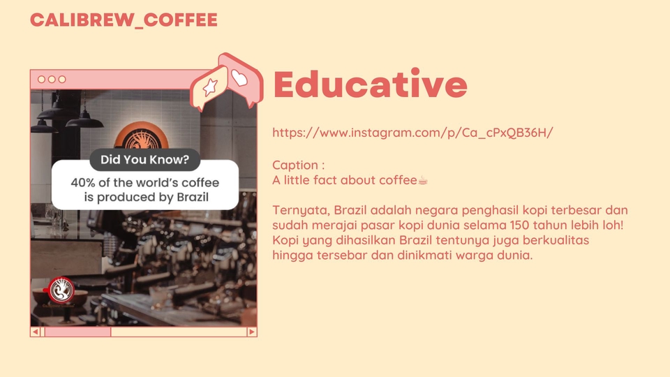 Penulisan Konten - Content Plan Instagram (Feeds, Caption, dan Referensi Design) - 12