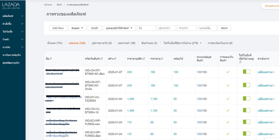 เปิดร้านค้าออนไลน์และลงสินค้า - รับลงสินค้า Online ในเว็บไซต์และแอพจำหน่ายสินค้าออนไลน์ Lazada Shopee Facebook IG 11street - 2