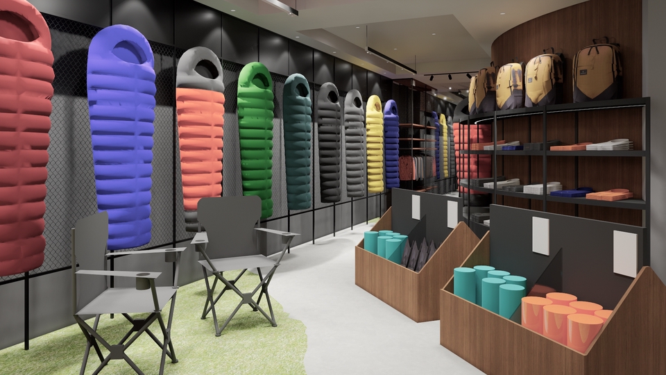 Jasa desain interior ruang cafe minimalis modern dengan furniture unik dan modern untuk usaha anda