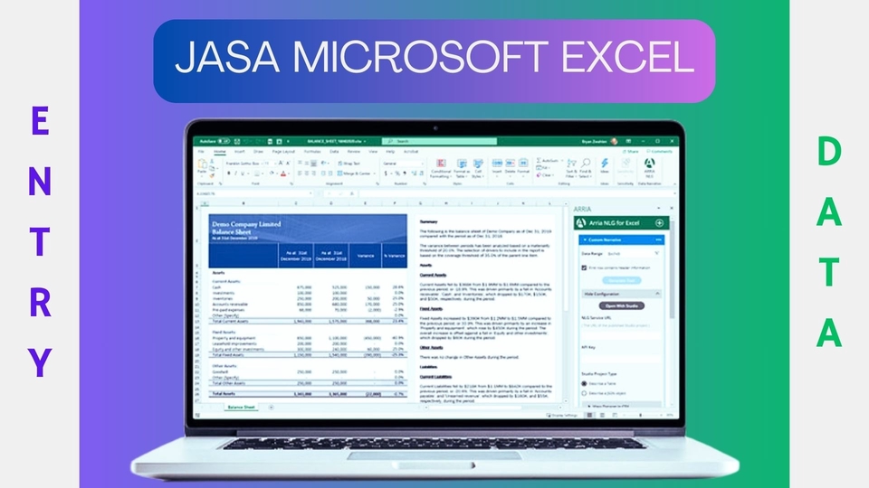 Entri Data - ENTRY DATA MICROSOFT EXCEL (INPUT DATA PEKERJAAN DAN TUGAS) - 1