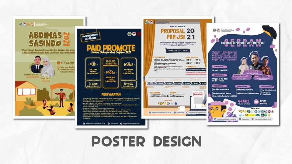 Digital Printing - Desain Pamflet | Desain Cover Proposal - 2
