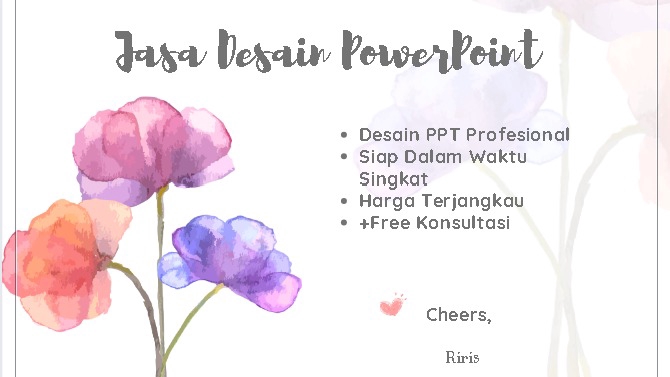 Jasa Design PowerPoint