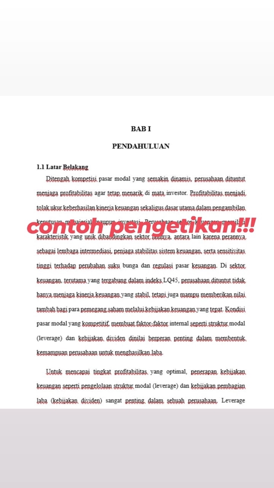 Pengetikan Umum - Jasa Pengetikan Dokumen (Word, PDF, Excel) Cepat & Akurat - 3
