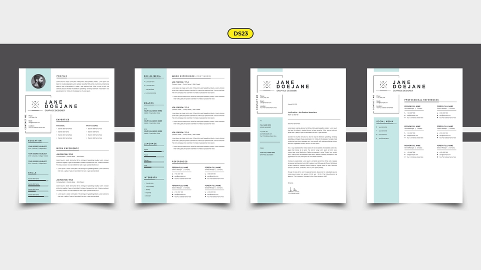 Portfolio & Resume - Desain Resume / CV Kreatif, Unik, Minimalis Dan Profesional (1 Hari Jadi) - 7