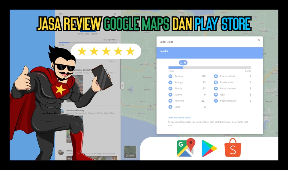 Memberi Review - Jasa Review Google Maps, Play Store 100% Organik - 3